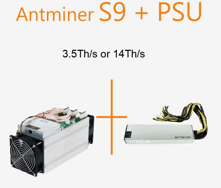Antminer S9 13.5TH/S 14TH/S Efficient Bitmain Miner Bitcoin In Stock Ready to Ship - 副本 - 副本
