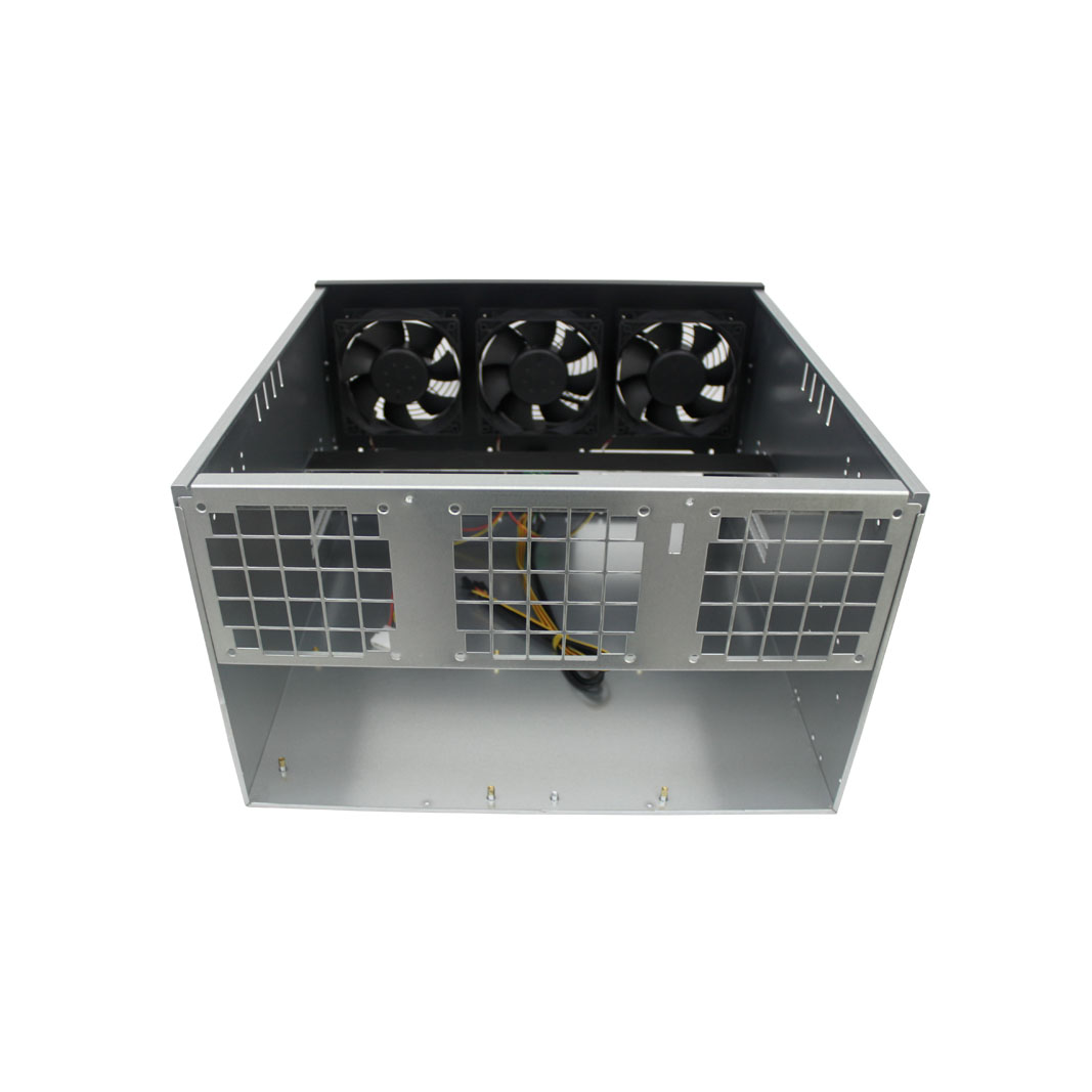 6u miner rig case universal type for motherboard Coin mining machine motherboard atx power