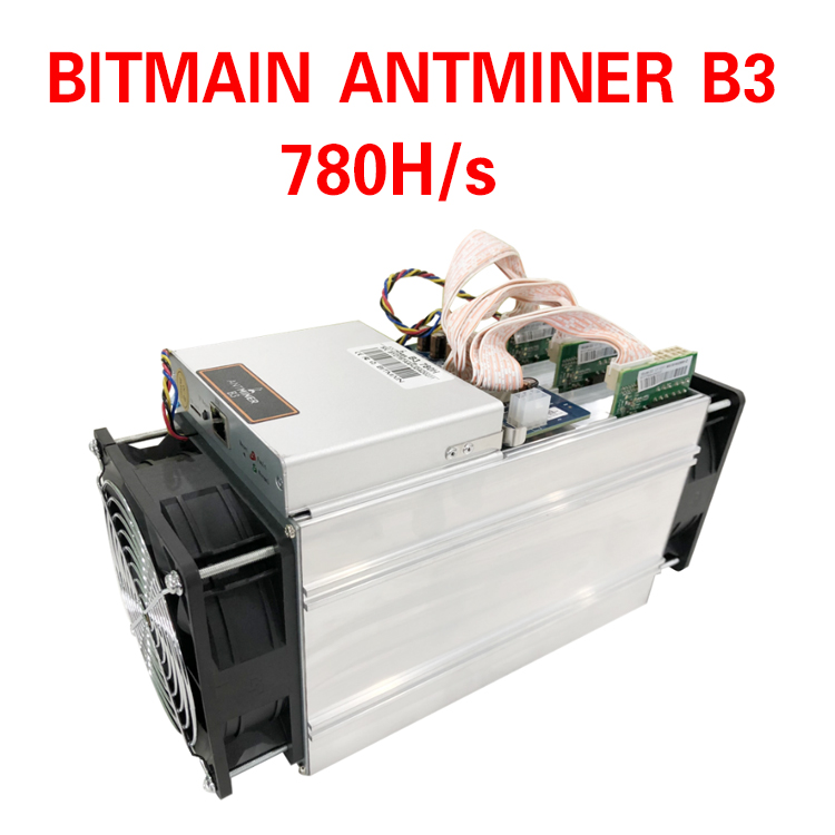 Bitmain Antminer B3 Bytom 780 h/s ASIC Miner BTM coins+ PSU Included