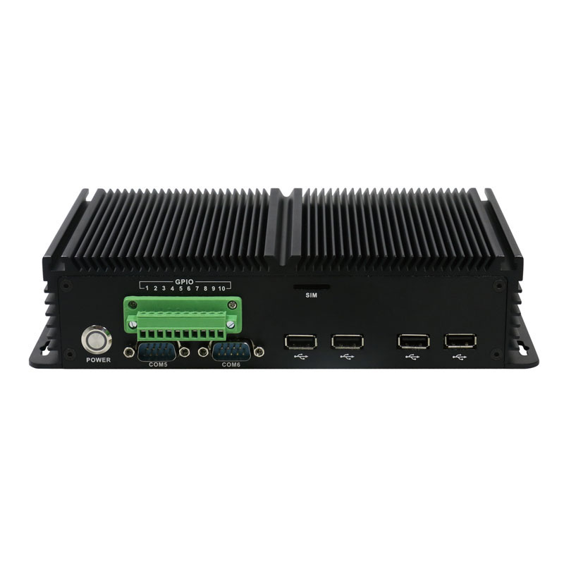 IBOX Q101 J1900 quad core industrial pc LVDS 2 ethernet mini pc dual nic RS485 