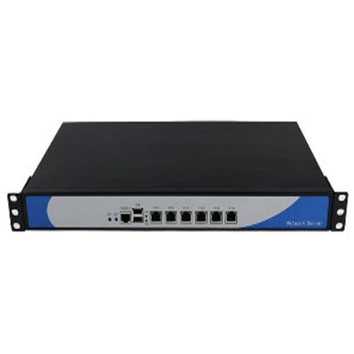 Network cloud Sever computer intel core i3 i5 i7 LGA1150 dual core 6 lan 2 sfp ports 1u rack mount server  