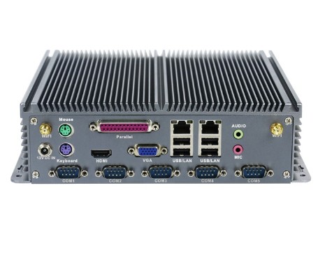 ibox206嵌入式电脑主机（2个网口6COM支持RS485）J1900低功耗