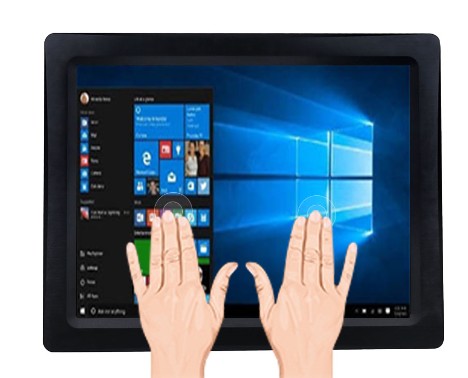 New 15 Inch All In One Touch PC Intel i5 4200u Dual Core Single Lan Panel Computer with LCD Capacitive screen  